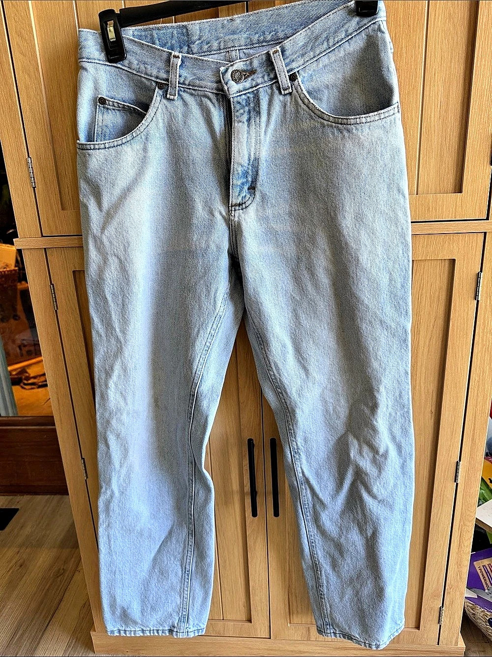 Riders Straight Leg Jeans in Blue perfect lived in vintage denim
